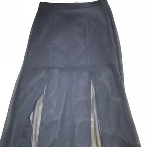 Floor length skirt